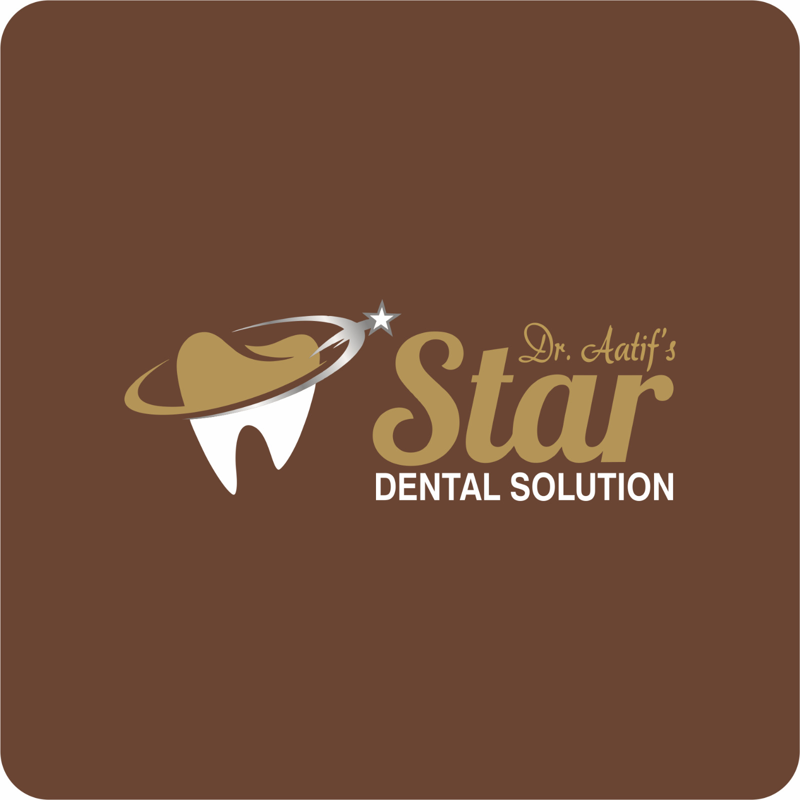 Dr Aatif's Star Dental Solution logo